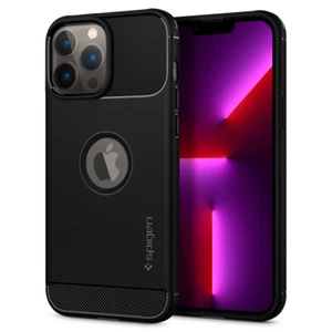 iPhone 13 Pro Max Case / 13 Pro / 13 /13 Mini | Spigen [Rugged Armor] Shockproof - Picture 1 of 64