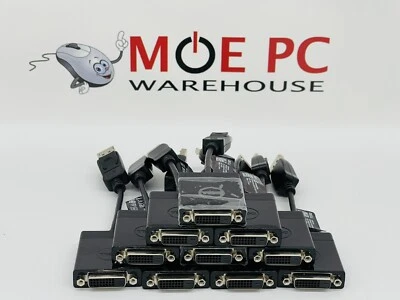 Lot Of 10 New OEM Dell DisplayPort to DVI(single-link) Adapter DP/N 064XF6 - Image 1 of 4