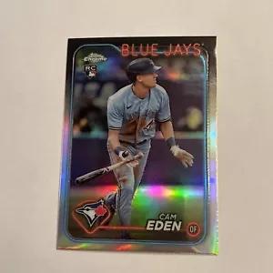 2024 Topps Chrome Update Series - Prism Refractor #USC96 Cam Eden (RC) - Picture 1 of 2
