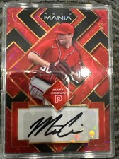 2023 Wild Card 5 Card Draw Matt Cronin Red Diamond Shimmer Autograph Auto 3/6