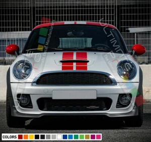 Kit de rayas de carreras de rally vinilo gráfico para mini cupé Roadster R58 R59 Cooper R60 - Imagen 1 de 116