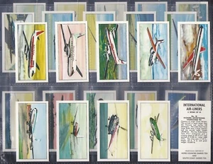 **BULK BUY 20 SETS** HOME COUNTIES (TEA)- INTERNATIONAL AIR LINERS (20x25 CARDS) - Picture 1 of 1