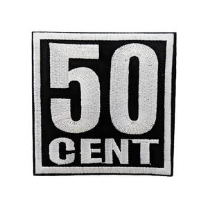 Parche de 50 centavos, parche de 50 centavos de hierro en banda, rap - hip hop - Imagen 1 de 1