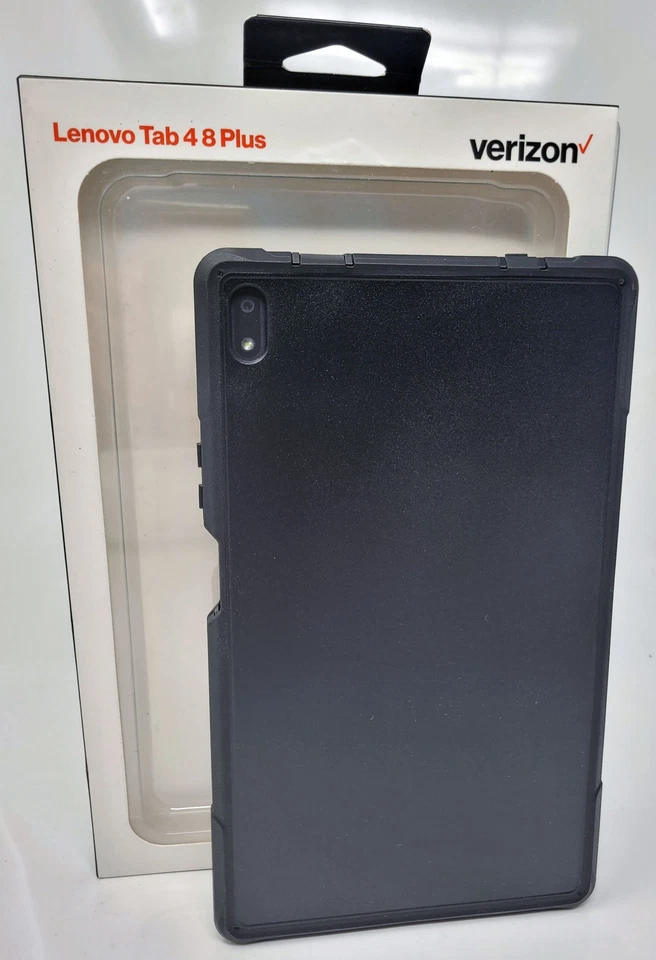 Verizon Rugged Case for Lenovo Tab 4 8 Plus - Black - Image 1 of 3
