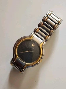 Movado mens Retirement GE Watch New Battery,Band Issue - Works Perfect Free Shpn - Picture 1 of 12