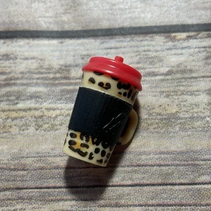Muñecas sorpresa Lol feroz estampado de leopardo taza para sorber botella bebida - Imagen 1 de 2