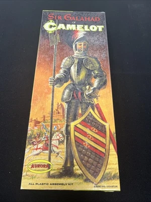 1967 Aurora Sir Galahad Factory Sealed Model Kit No. 826-100 - Image 1 of 4