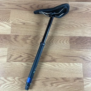 Giant Romero SL Bike Saddle with Giant Contact Switch Seatpost 30.9 / 530 MM - Picture 1 of 12