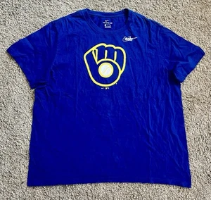 Milwaukee Brewers — Nike T-Shirt — Größe Herren 2XL - Bild 1 von 3
