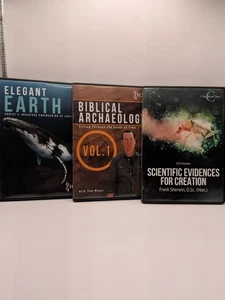 Institute For Creation Research (ICR) 3 DVD Lot! VGC! Biblical Archaeology, Etc! - Picture 1 of 13