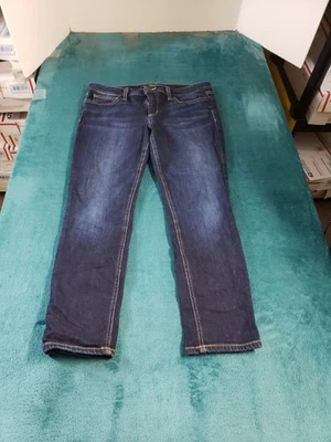 Joes Jeans Size 28 Womens Blue Pants Stretch Denim Ladies Mid Rise Cropped - Image 1 of 4