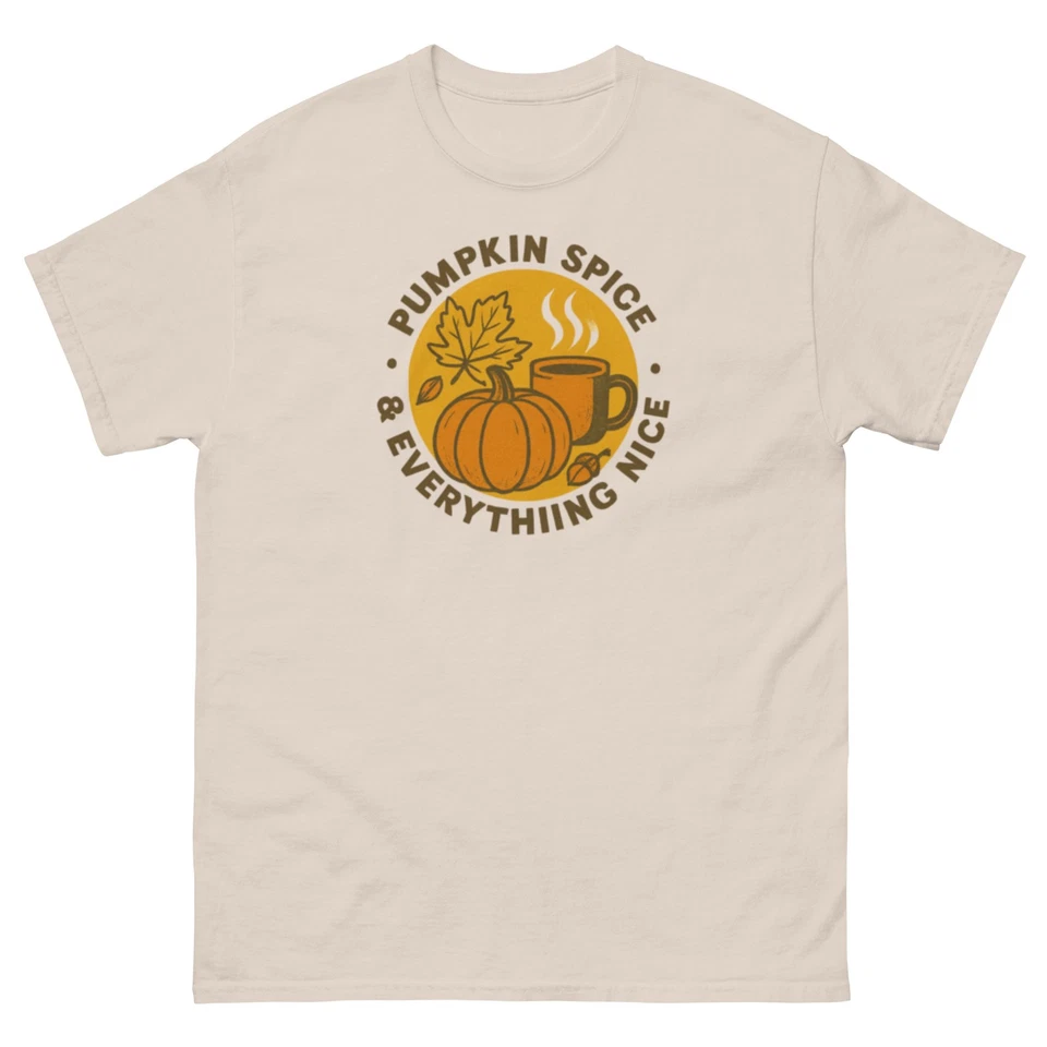 Camiseta Pumpkin Spice Life - Autumn Coffee Lovers ☕🍂 Foto 1 de 1