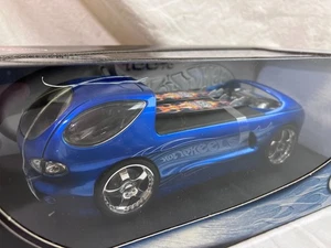 Nuevo en caja Raro escala 1/18 Hot Wheels Deora II Azul - Imagen 1 de 8