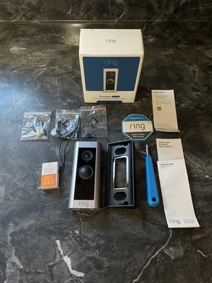 Timbre Ring Pro 2 Video Plateado con Movimiento 3D Foto 1 de 4