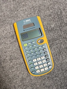 Texas Instruments TI-30XS MultiView Scientific Calculator Gray Yellow Tested - Picture 1 of 3