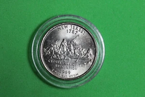 1999 P New Jersey Quarter. P00343 - Picture 1 of 2