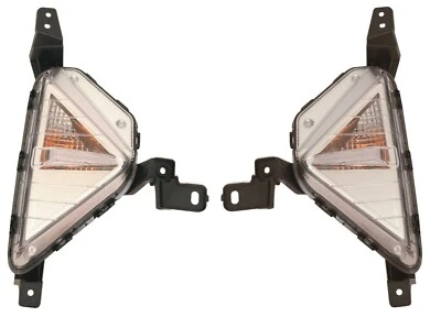 SE ADAPTA A HYUNDAI ELANTRA 2019-2020 PAR DE LUCES INTERMITENTES DELANTERAS DERECHA PARACHOQUES Foto 1 de 3