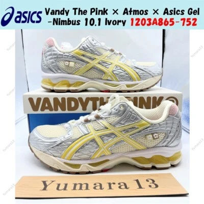 Vandy The Pink × Atmos × Asics Gel-Nimbus 10.1 Ivory 1203A865-752 Taglia Uomo - Immagine 1 di 4