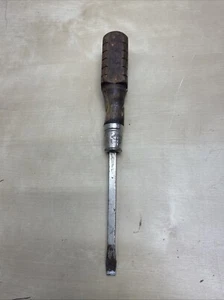 Globe Master flathead screwdriver number 61674 made in Germany wood handle #391 - Picture 1 of 16