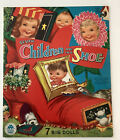 Vintage Paper Dolls: MERRILL 2572, Seven Children Live In A Shoe Uncut Original