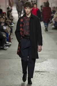 BNWT AW17 DRIES VAN NOTEN RANDY REVERSIBLE CHECKED COAT 52 - Picture 1 of 12