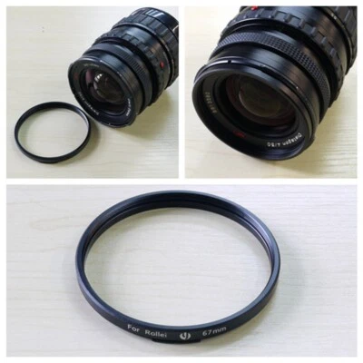 1pcs For Rollei SL66 Bay Vl 6000 6008 HY6 Lens Mount to 67mm Filter Adapter Ring - Image 1 of 2