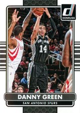 Danny Green 2014-15 Panini Donruss Basketball Base Card #92 San Antonio Spurs