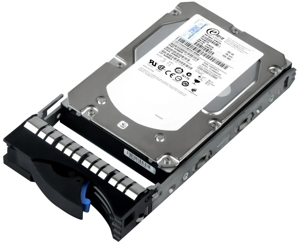 Hard IBM 44W2235 44W2238 300GB 15000U/Min 64MB SAS-2 ST3300657SS 3.5 " Inch - Image 1 of 3