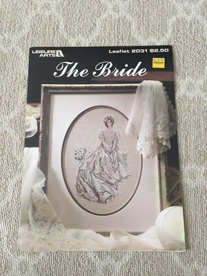 Leisure Arts "The Bride" #2031 Color Chart Instructions Cross Stitch PATTERN  - Image 1 of 2