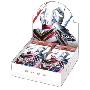 Ultraman Card Game [BP02] Booster Pack 02 Raging Red and Blue Box - Picture 1 of 4