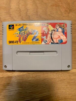 Final Fight 2 Nintendo Super Famicom CAPCOM Japan used - Image 1 of 2