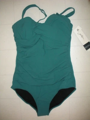 Купальник на косточках Profile от Gottex Green Tutti Frutti 1 шт. размер 14 D чашка новый с ценниками - Изображение 1 из 2