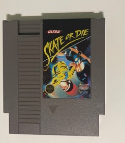 Skate or Die (1988), Nintendo Entertainment System, NES), pulito, testato, funzionante