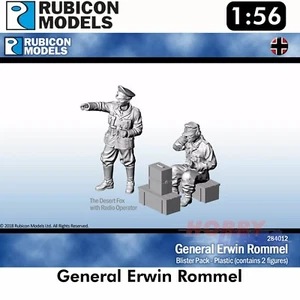 RUBICON MODELS - GENERAL ERWIN ROMMEL - WITH RADIO OPERATOR - WORLD WAR II - NEW - Picture 1 of 1