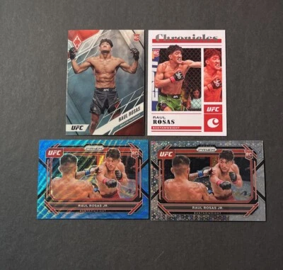 Raul Rosas Rookie Blue wave + Silver disco + 2 Base - Image 1 of 2