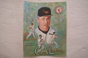 Cal Ripken Jr. Baltimore Orioles Reproduction Print (Reprint) By WW Hoffert. - Picture 1 of 7