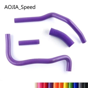 For 2013 Scion FRS Toyota GT86 Subaru BRZ Purple Silicone Coolant Radiator Hose - Picture 1 of 5