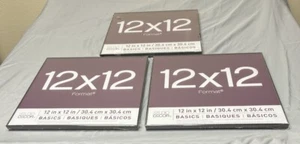 Lote de 3 marcos de fotos STUDIO DECOR Basics 12 x 12 negros carga frontal - Imagen 1 de 9