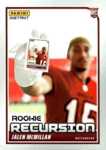2024 Panini Instant JALEN MCMILLAN - NFL Rookie Recursion #'d 1/501 Buccaneers - Bild 1 von 3