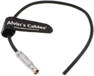 FFA 0S 4 Pin Pig Tail Shield Power Cable for Z Cam E2 Camera 4 Pin to Open end - Picture 1 of 5