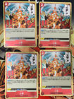 One Piece Japanese 4x OP05-019 Fire Fist