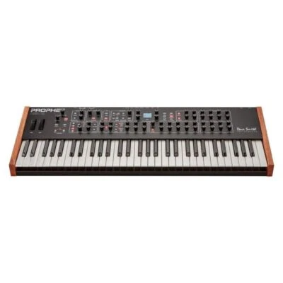 Sequential Prophet Rev2 8 Voice 61 Key Black Analog Keyboard Synthesizer - Image 1 of 4