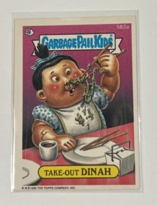1988 Garbage Pail Kids OS 15 582a Take-Out Dinah NM RARE Die-Cut FREE Shipping - Bild 1 von 2