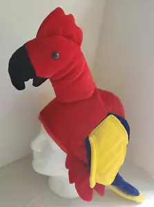 Parrothead Hat From Jimmy Buffet Concert ~ Quality Plush Parrot Hat Cap Beanie - Picture 1 of 7