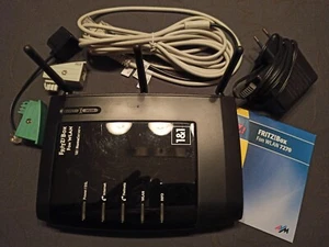 AVM FRITZ!Box Fon WLAN 7270 v3 - Schwarz (1&1 HomeServer+) OVP - Bild 1 von 4
