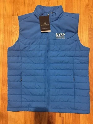 NYSP NY State Police Vest Storm Tech Blue Large Thin Blue Line Flag - Image 1 of 4
