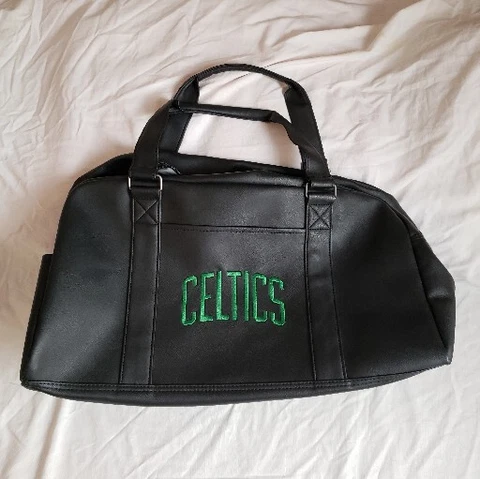 Boston Celtics Promotional Duffle, Travel, or Weekender Bag, Embroidered Cover