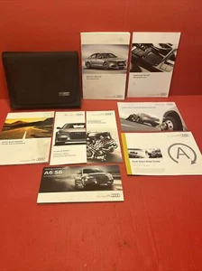 15 Audi A6/S6 2015 manual del propietario con navegación y estuche de lona original OEM - Imagen 1 de 9