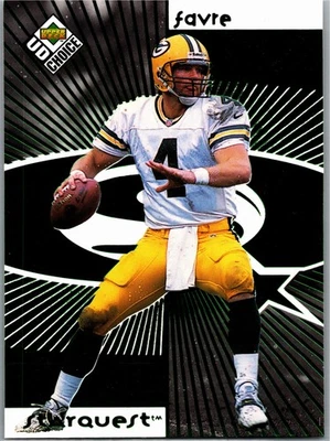 UD Choice #4 1998 Brett Favre StarQuest Green Bay Packers Foto 1 de 2
