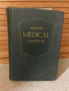 25-995 Vintage 1943 Modern Medical Counselor Book 14 color Index plates Medicine - Picture 1 of 8